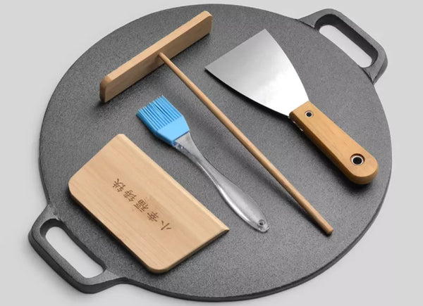 Cast Iron Pan Dosa Tawa 34Cm Frying & Grill Pans