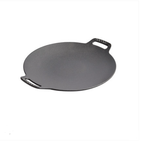 Nonstick Barbecue Grill Pan Sturdy Cast Iron Griddle 30Cm Frying & Grill Pans