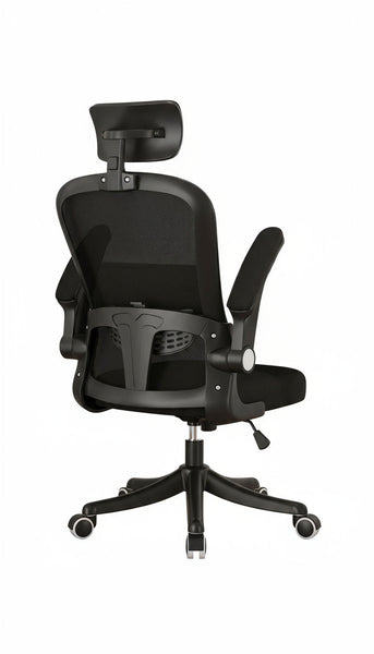 Office Chair Swivel Ergonomic With Back Support Black Office Chairs