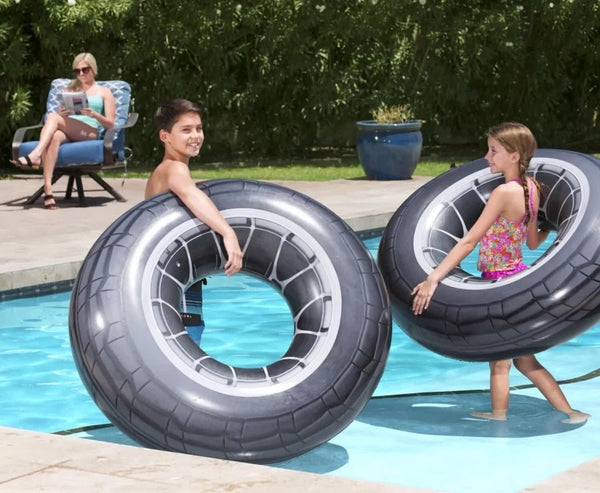 Bestway Inflatable 1.19M High Velocity Tire Tube Pool Float Pool Toys & Games