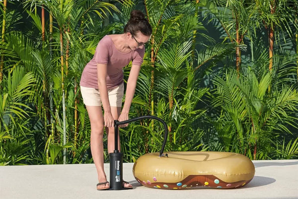 Bestway Air Hammer 2800 Manual Pump For Airbed Swimming Pool Toys Kayaks Paddleboard Pumps