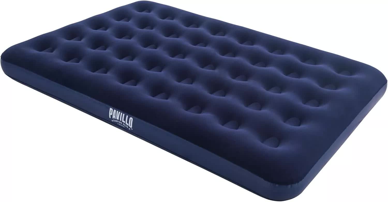 Bestway Full Size Inflatable Air Mattress 191X137x22cm Heavy Duty Indoor/Outdoor Inflatable Mattresses & Airbeds
