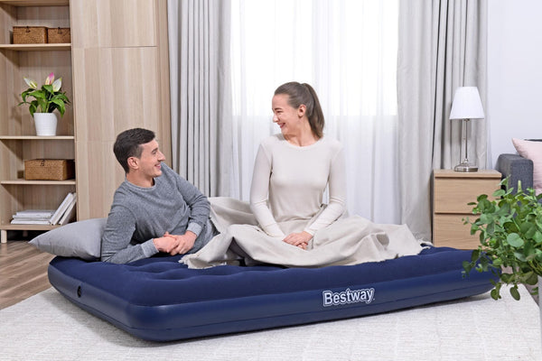 Bestway Full Size Inflatable Air Mattress 191X137x22cm Heavy Duty Indoor/Outdoor Inflatable Mattresses & Airbeds