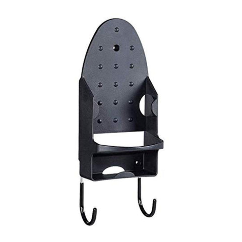 Wall Mounted Iron And Board Holder Black Ironing Board Covers & Accessories