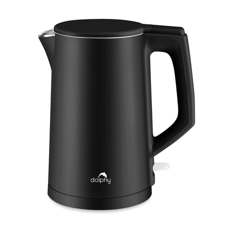 1.0L Black Stainless Steel Kettle Kettles