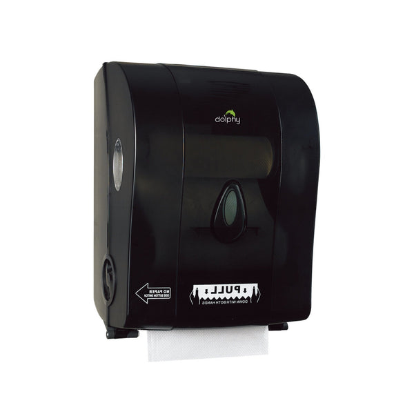 Semi Autocut Paper Towel Dispenser Black Paper Towel Holders