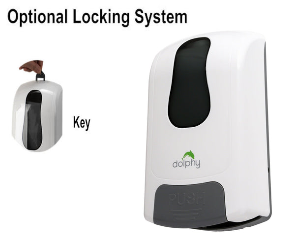 Manual Soap Sanitiser Dispenser 1000Ml White Soap Dishes & Dispensers