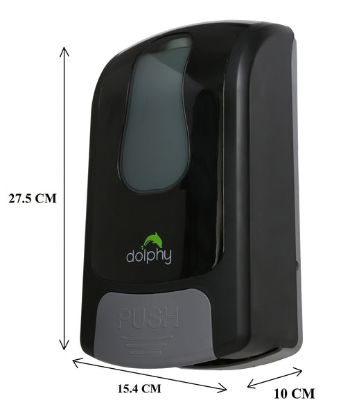 Manual Foam Dispenser 1000Ml Black Soap Dishes & Dispensers