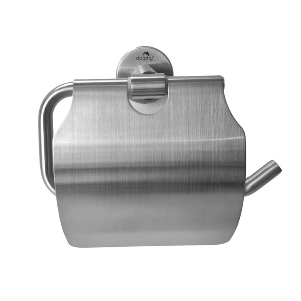 Stainless Steel Toilet Roll Holder With Cover Toilet Paper Holders & Storage