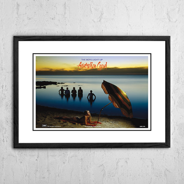 Australian Crawl Boys Light Up In Store Poster 1980 Framed A1 Home Garden Posters & Prints