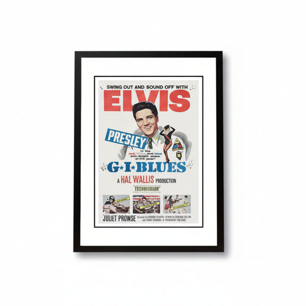 Elvis 'Viva Las Vegas' Framed Movie Poster! A4 Posters & Prints