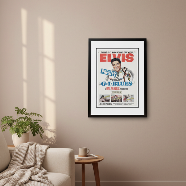Elvis 'Viva Las Vegas' Framed Movie Poster! A4 Posters & Prints