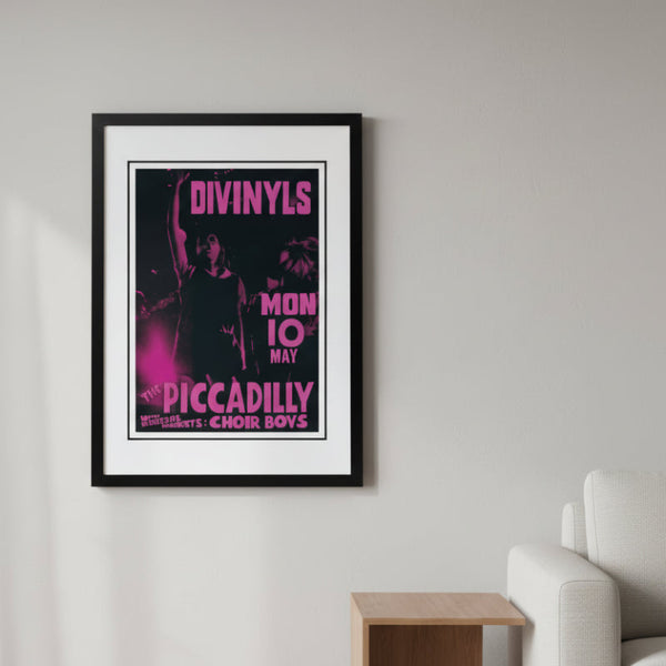 Divinyls The Piccadilly Sydney Australia Concert Poster 1983 Framed A4 Posters & Prints