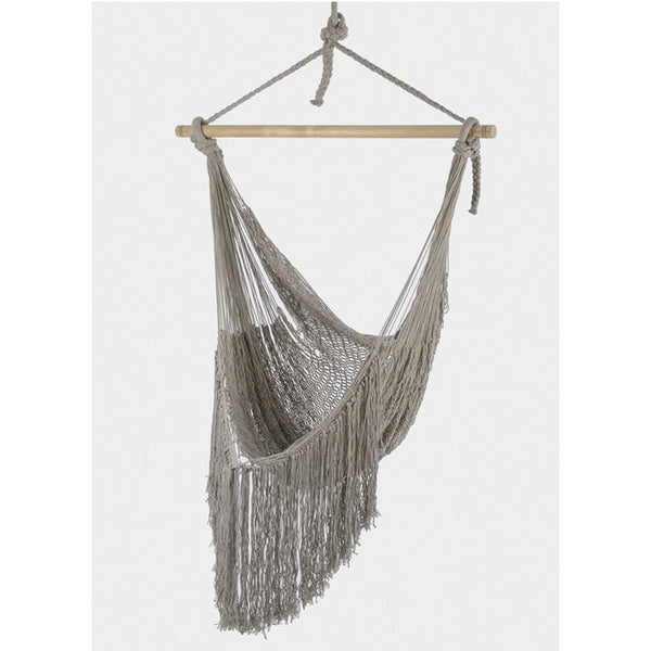 Mayan Legacy Fringed Cotton Rope Mexican Hammock Swing From Mexico In Dream Sands Hammocks