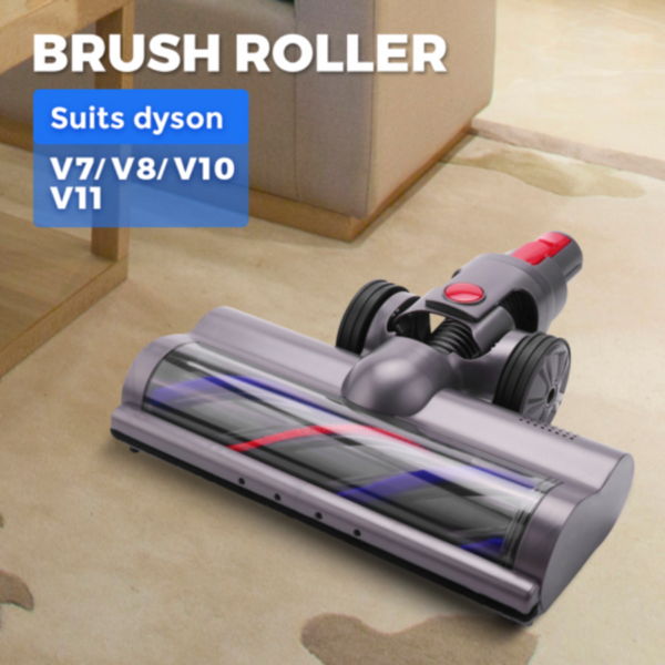 Alston Turbo Brush Roller Head Replacement For Dyson V7 V8 V10 V11 Y1w2 Cordless Vacuum Turbine Powerful Suction Soft Gentle On Timber Floor Vacuum Cl