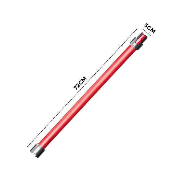 Wand Stick Extension Tube For Dyson Cordless Vacuum Cleaner V7 V8 V10 V11 V15 72Cm Length Quick Release Replacement Purple Vacuum Cleaner Parts