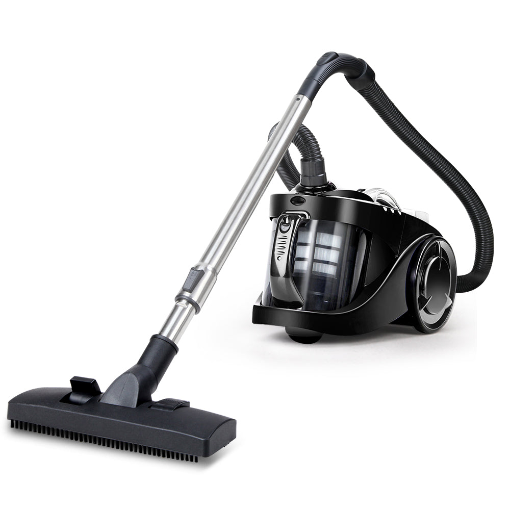 Devanti 2200W Bagless Vacuum Cleaner Black Vacuum Cleaners