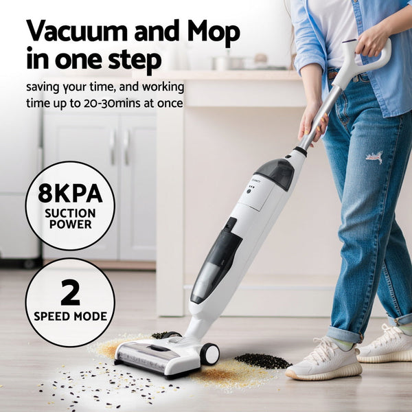 Devanti Wet Dry Stick Vacuum Cleaner 200W Vacuum Cleaners