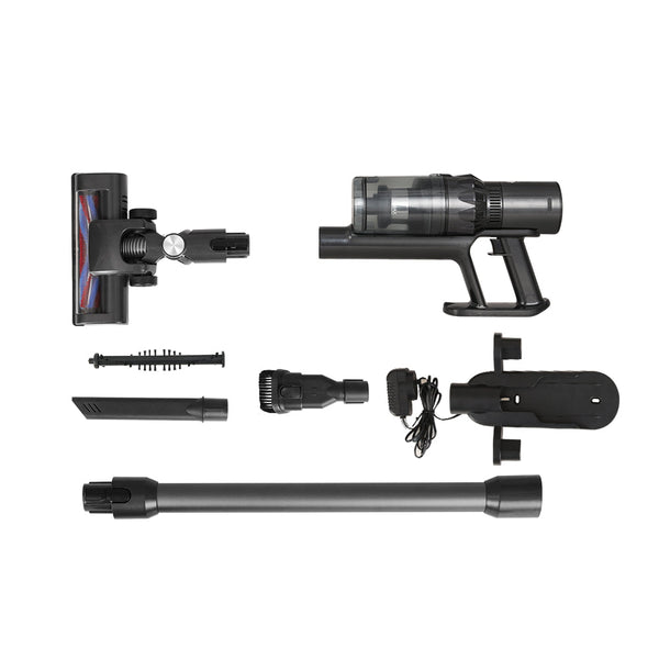 Devanti Stick Vacuum Cleaner Brushless Cordless 350W Grey Vacuum Cleaners