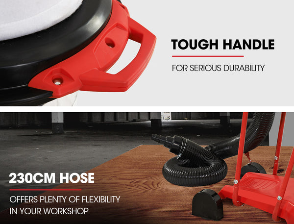 Baumr Ag Baumr Ag Dust Collector Extraction Cyclone Woodworking Portable Catcher Workshop Air Filtration Systems