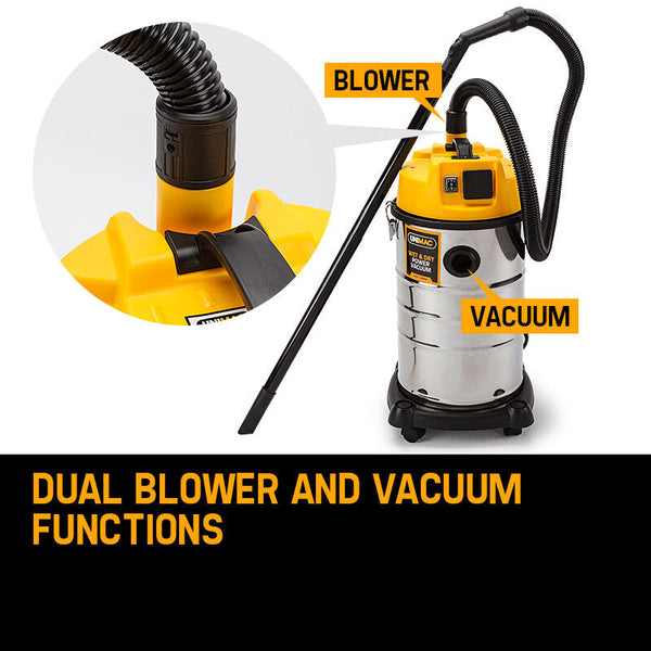 Vacuum Cleaners Unimac 30L Wet And Dry Vacuum Cleaner Blower Bagless 2000W Drywall