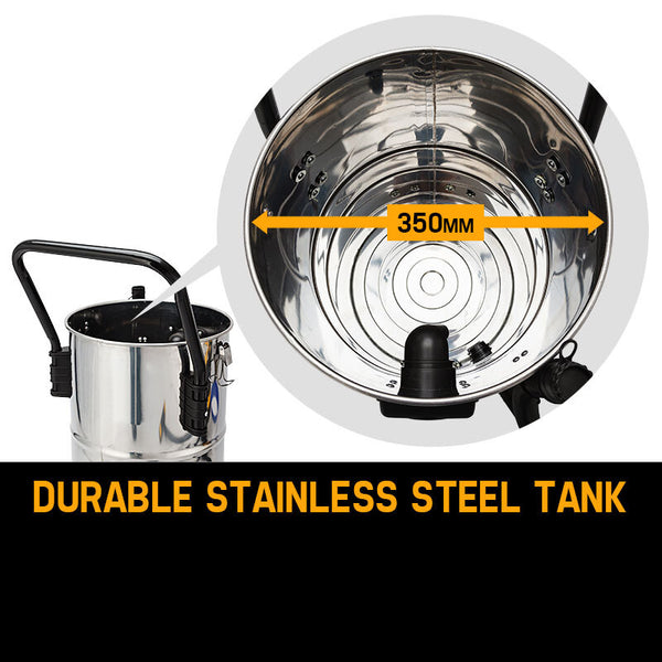 Unimac 60L Wet And Dry Vacuum Cleaner Bagless Industrial Grade Drywall Vacuum Cleaners