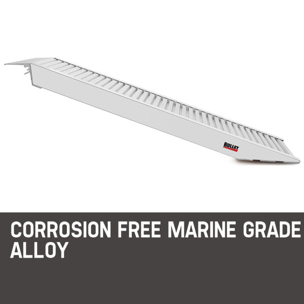 Bullet Pair Of 1.6M Aluminium Loading Ramps 4050Kg Capacity Driveway Ramps