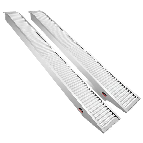 Bullet Pair Of 3.2M Aluminium Loading Ramps 1820Kg Capacity Driveway Ramps