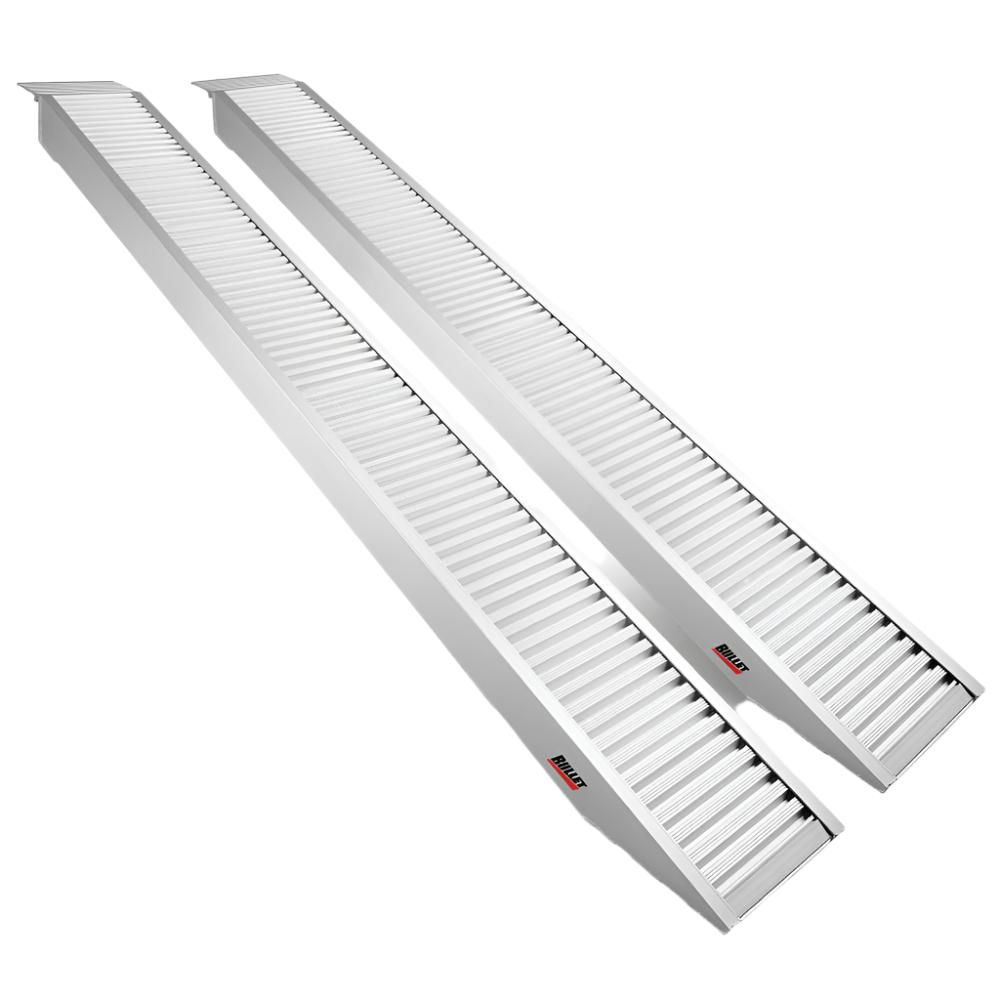 Pro Pair Of 3.2M Aluminium Loading Ramps 1820Kg Capacity Driveway Ramps