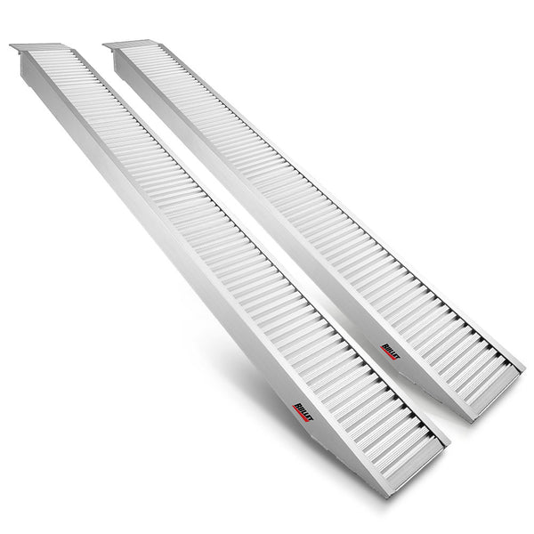 Pro Pair Of 3.2M Aluminium Loading Ramps 1820Kg Capacity Driveway Ramps