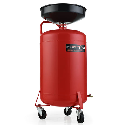 Trex Rex 60L Mobile Waste Oil Drainer Tank Telescopic For Car Engine Workshop Other Shop Equipment