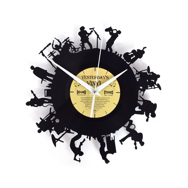 30Cm Vinyl Clock Music Band Wall Clocks