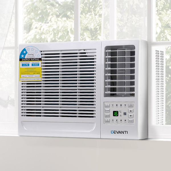 Devanti Window Air Conditioner 2.7Kw Portable Air Conditioners