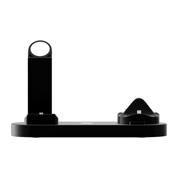 Devanti 4 In 1 Wireless Charger Dock Multi Function Charging Station For Phone Chargers & Cradles