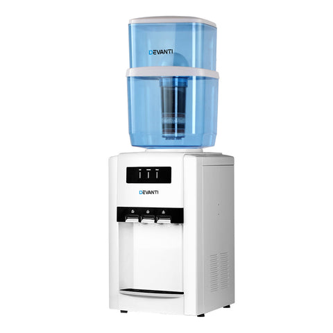 Devanti Water Cooler Dispenser Bench Top 22L Water Dispensers