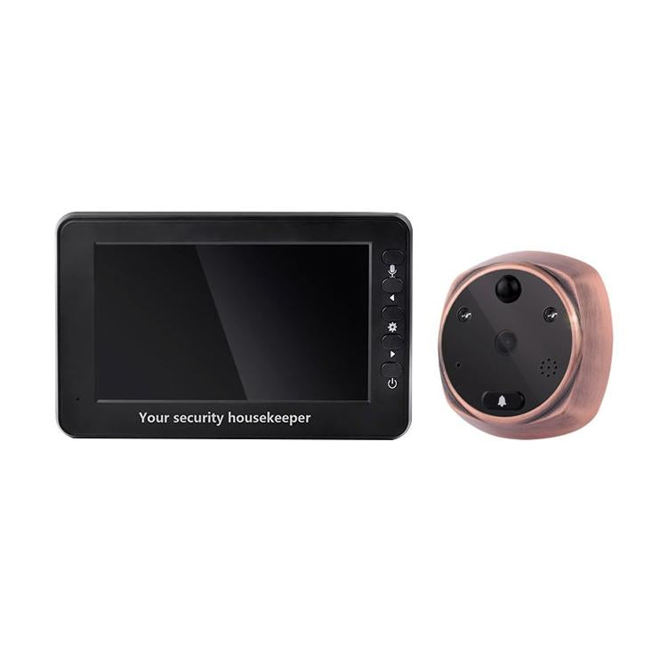 Smart Doorbell With 4.3 Inch Display And Motion Detection Smart Doorbells