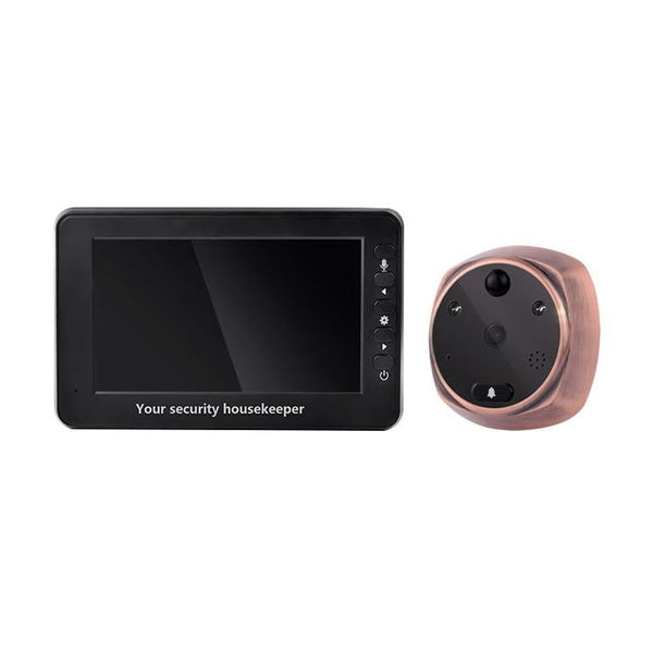 Smart Doorbell With 4.3 Inch Display And Motion Detection Smart Doorbells