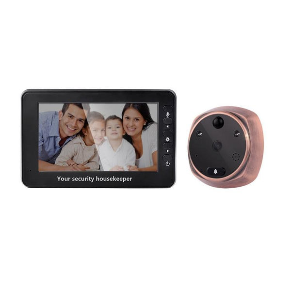 Smart Doorbell With 4.3 Inch Display And Motion Detection Smart Doorbells