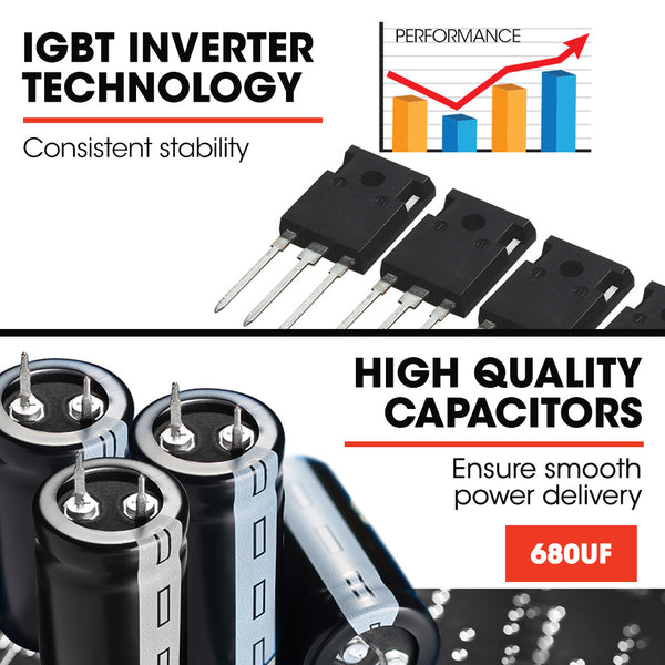 Rossi 200A Mig/Mag/Mma/Arc/Tig Multi Purpose Welder Flux/Solid Wire/Co2 Or Argon Gas Other Welding Equipment