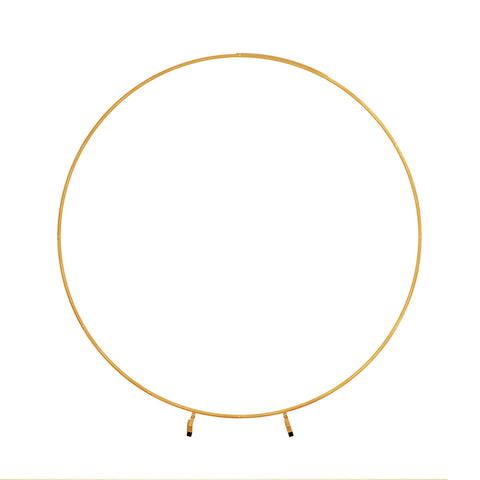 2M Round Backdrop Stand Wedding Background Decoration Party Flower Balloon Display Venue Decorations