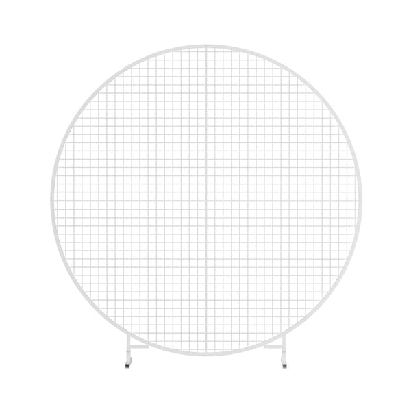 2M Round Backdrop Stand Wedding Background Decoration Party Flower Balloon Display Venue Decorations