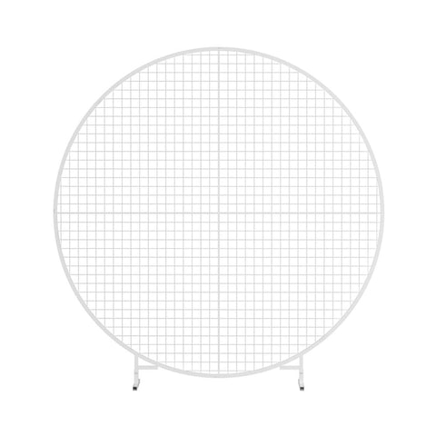 2M Round Backdrop Stand Wedding Background Decoration Party Flower Balloon Display Venue Decorations