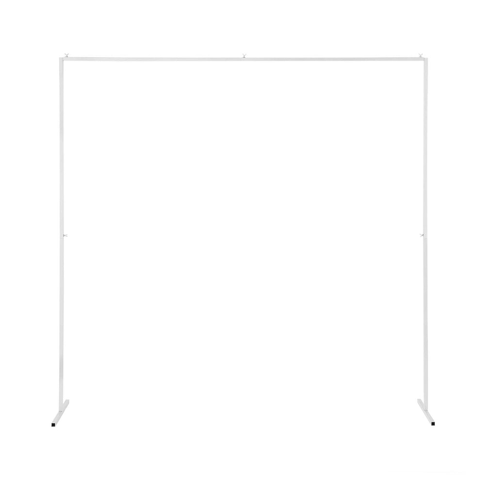 2M Backdrop Stand Wedding Background Decoration Party Flower Balloon Display White Venue Decorations