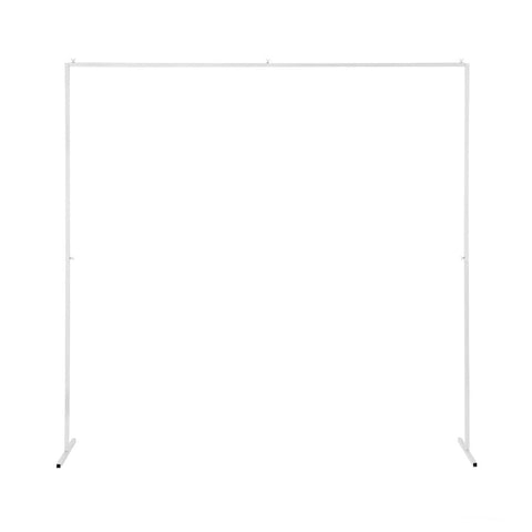 2M Backdrop Stand Wedding Background Decoration Party Flower Balloon Display White Venue Decorations