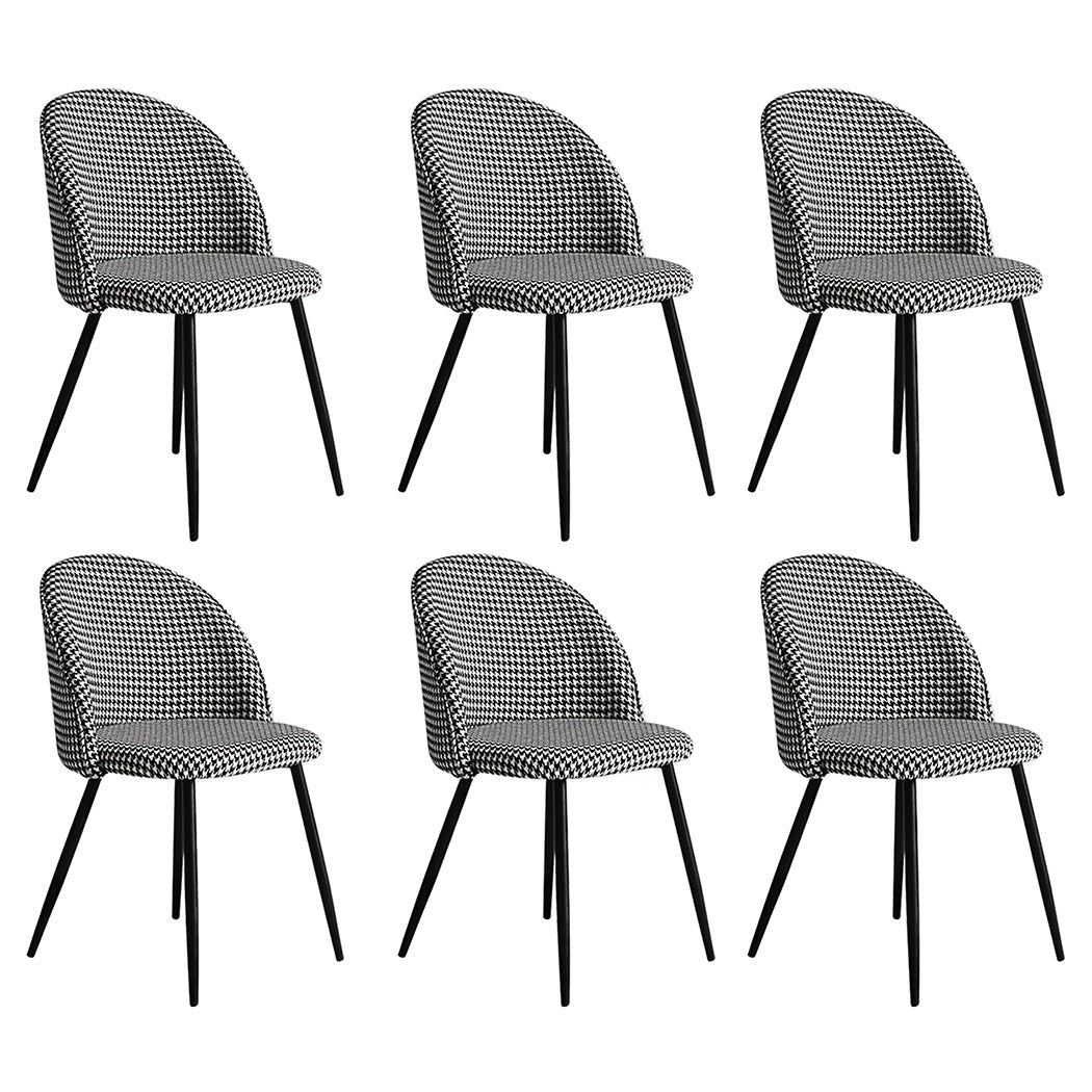 Levede 6X Kitchen Cafe Dining Chairs