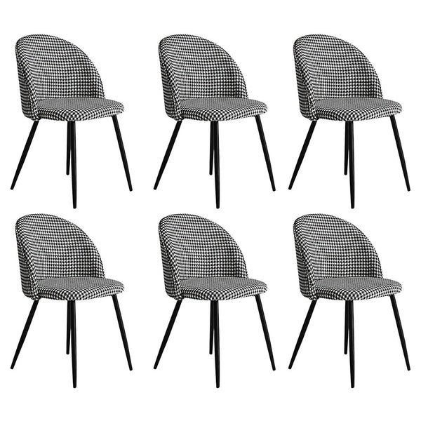 Levede 6X Kitchen Cafe Dining Chairs