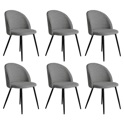 Levede 6X Kitchen Cafe Dining Chairs