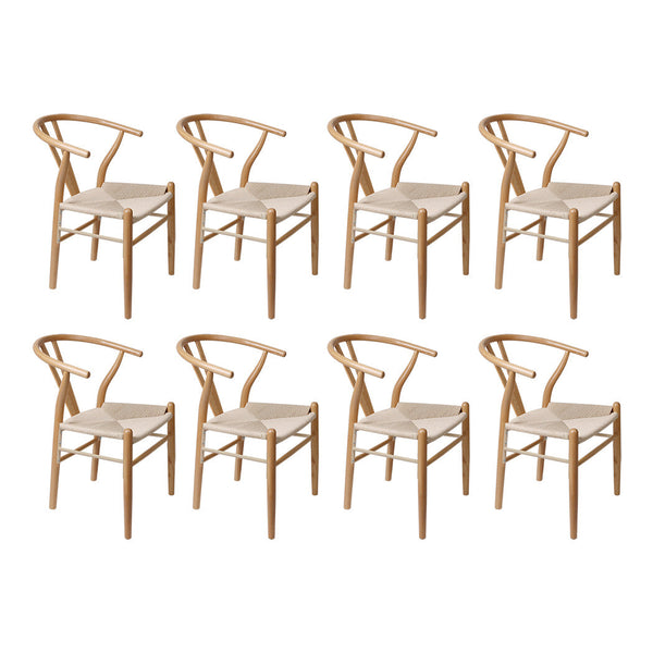Levede 6X Wooden Hans Dining Chairs
