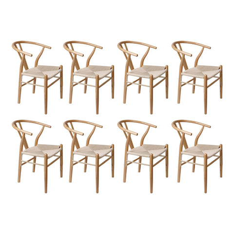 Levede 6X Wooden Hans Dining Chairs