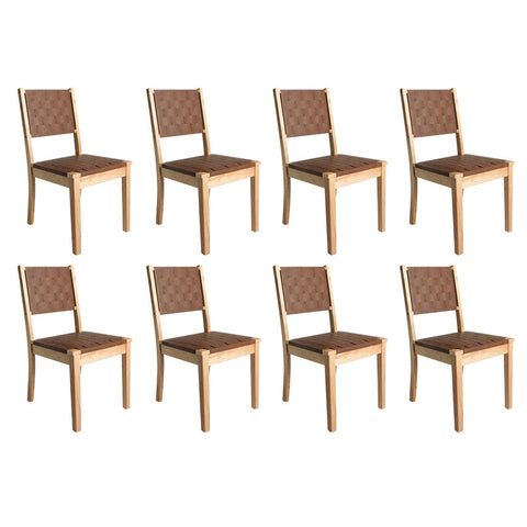 Levede Accent Lounge X8 Dining Chairs